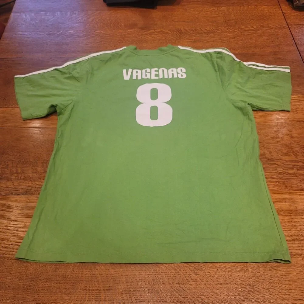 Adidas Seattle Sounders FC 2009 T-Shirt Xbox 360 Live Size XL Peter Vagenas 8